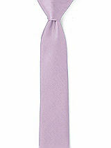 Rear View Thumbnail - Pale Purple Yarn-Dyed Narrow Ties by After Six