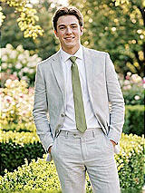 Alt View 1 Thumbnail - Sage Yarn-Dyed Narrow Ties by After Six