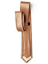 Side View Thumbnail - Toffee Yarn-Dyed Narrow Ties by After Six