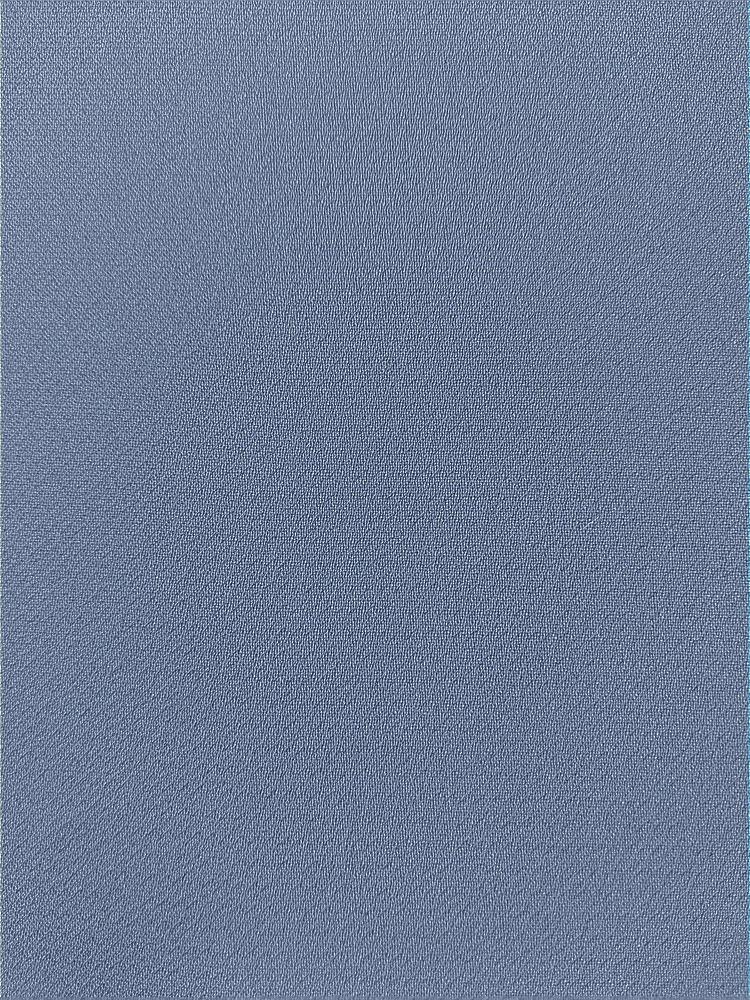 Front View - Larkspur Blue Crepe Fabric by the Yard