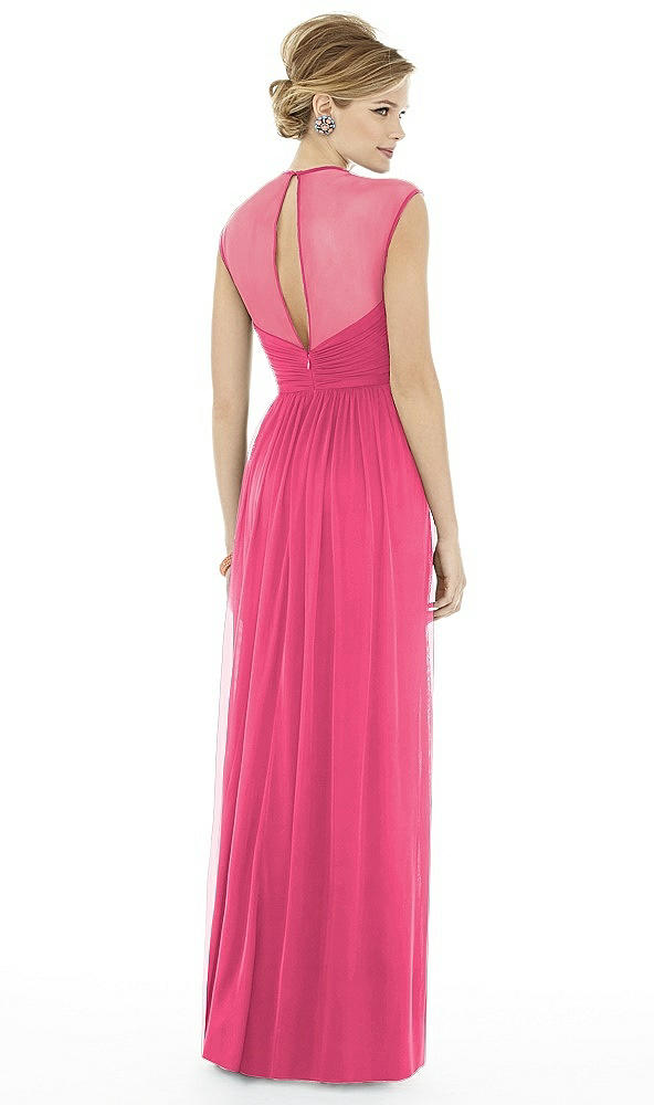 Back View - Forever Pink Alfred Sung Style D705