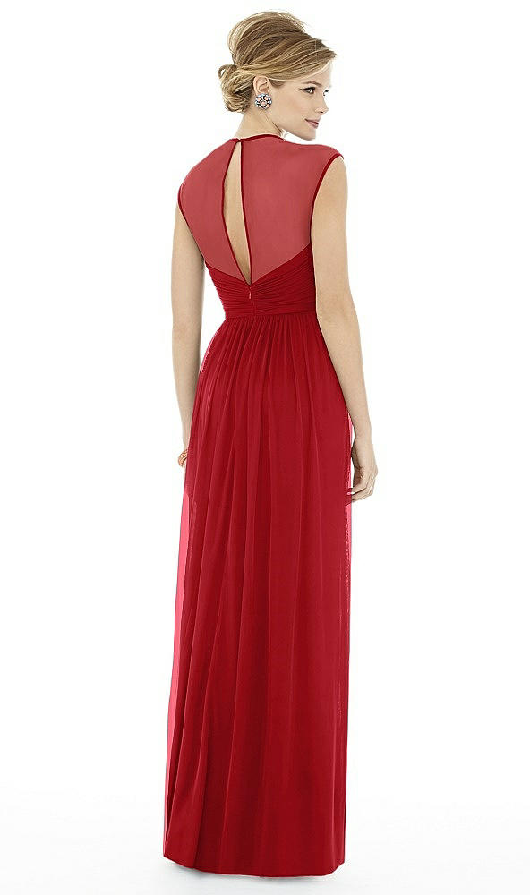 Back View - Garnet Alfred Sung Style D705