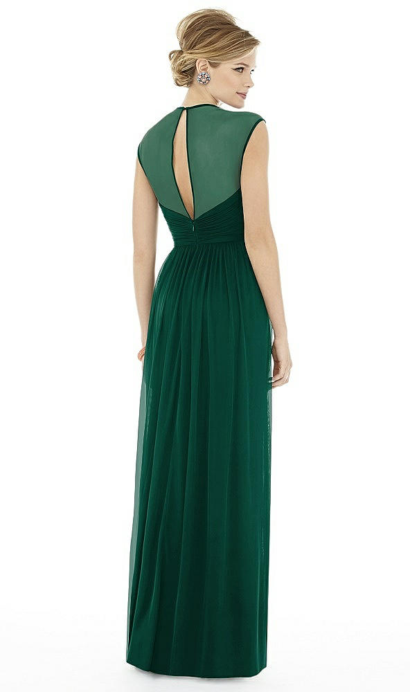 Back View - Hunter Green Alfred Sung Style D705