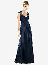 Front View Thumbnail - Midnight Navy Alfred Sung Style D705