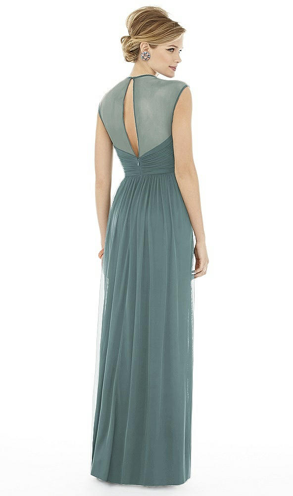 Back View - Smoke Blue Alfred Sung Style D705