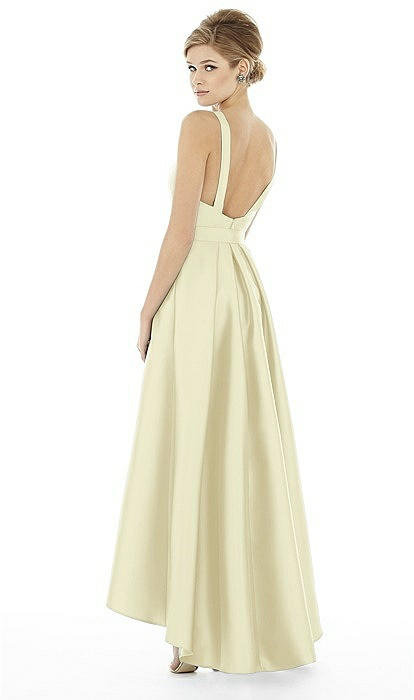 Alfred Sung Style D706 In Butter Yellow | The Dessy Group