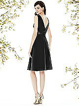 Rear View Thumbnail - Black Social Bridesmaids Style 8160
