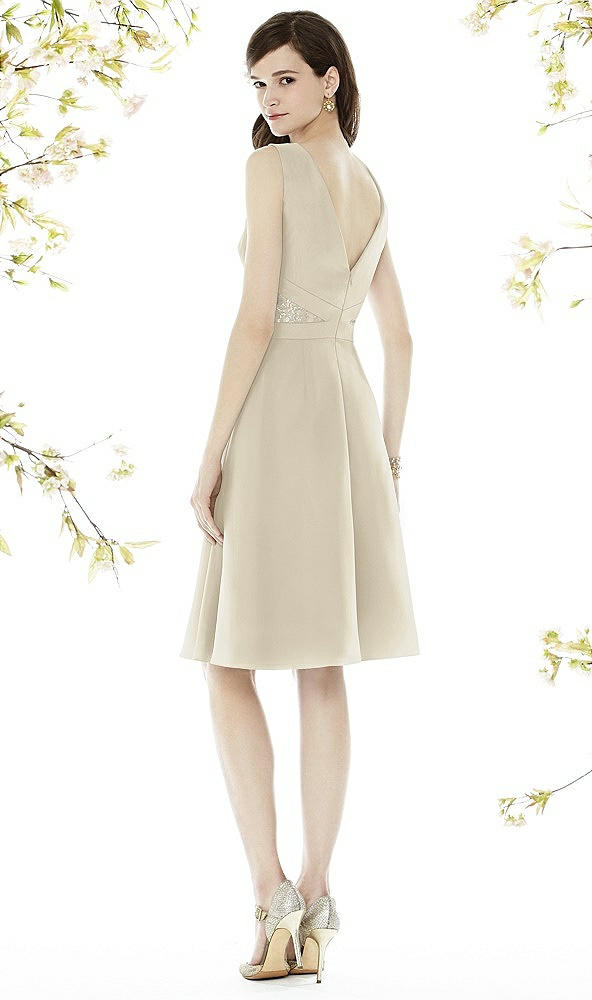 Back View - Champagne Social Bridesmaids Style 8160