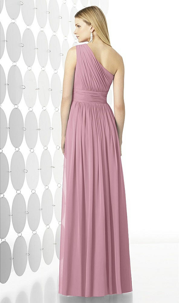 Back View - Dusty Pink After Six Bridesmaid Dress 6728