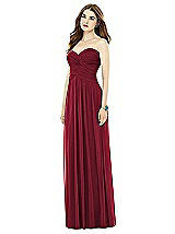 Front View Thumbnail - Burgundy Alfred Sung Style D721