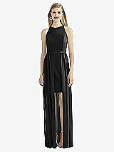 Front View Thumbnail - Black After Six Bridesmaid Dress 6739