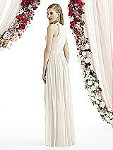 Rear View Thumbnail - Ivory After Six Bridesmaid Dress 6739