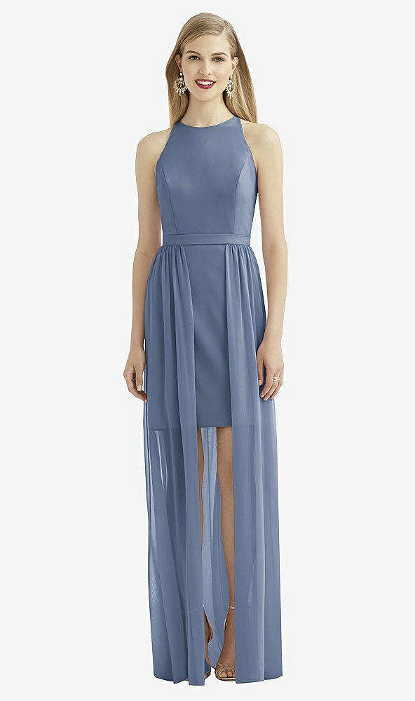 Front View - Larkspur Blue After Six Bridesmaid Dress 6739