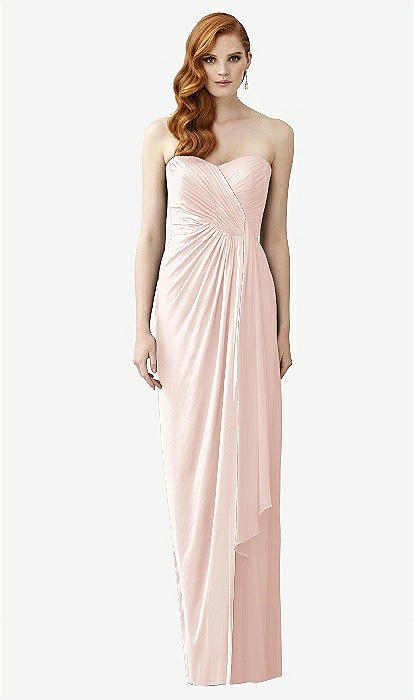 Dessy Collection Style 2956 In Blush & Blush | The Dessy Group