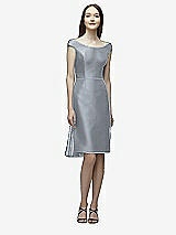 Rear View Thumbnail - Platinum Lela Rose Bridesmaid Style LR231