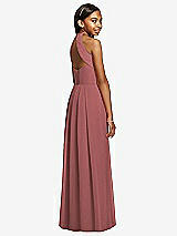 Rear View Thumbnail - English Rose Dessy Collection Junior Bridesmaid JR530
