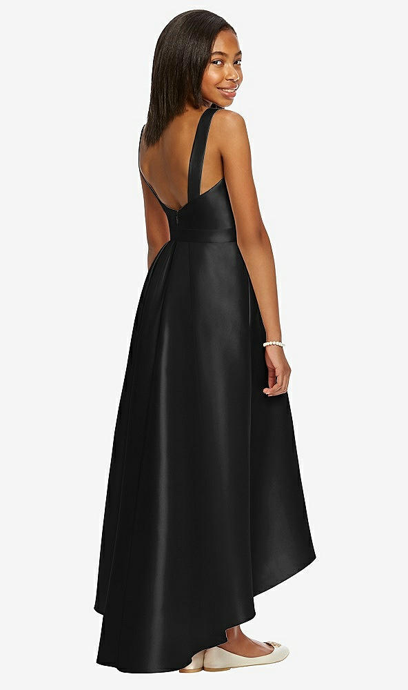 Back View - Black Dessy Collection Junior Bridesmaid JR534