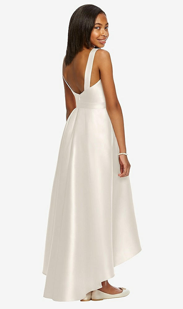 Back View - Ivory Dessy Collection Junior Bridesmaid JR534