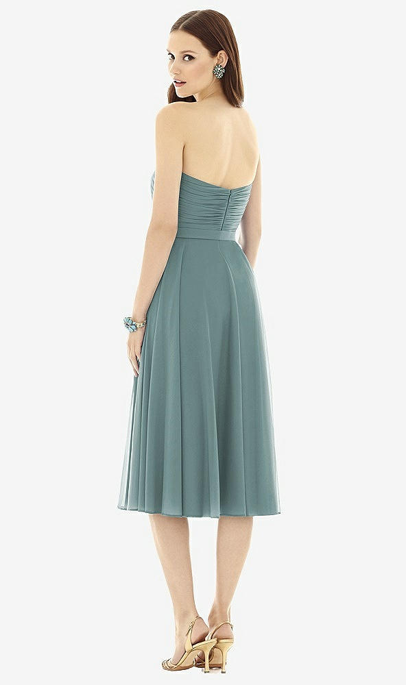 Back View - Smoke Blue Alfred Sung Style D726