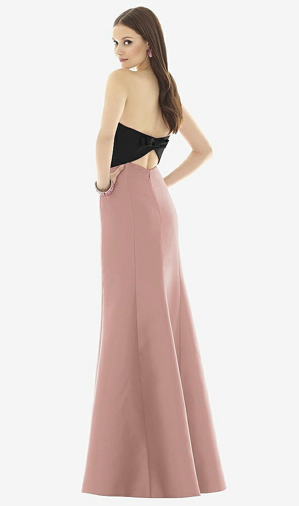 Back View - Neu Nude & Black Alfred Sung Style D728
