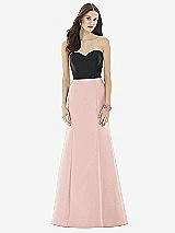 Front View Thumbnail - Rose & Black Alfred Sung Style D728