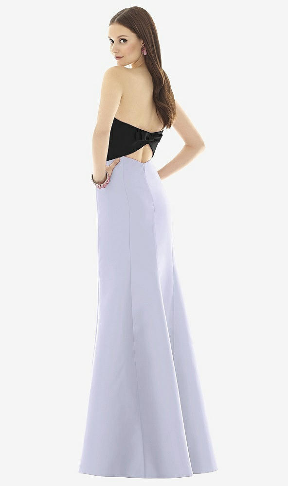 Back View - Silver Dove & Black Alfred Sung Style D728