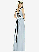 Rear View Thumbnail - Mist & Black Social Bridesmaids Style 8173