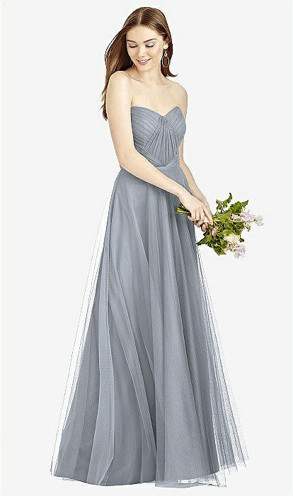 white christmas dresses Mermaid Satin Unique Design Formal Long Elegant Bridesmaid Dresses BD1 –  bridalsew main image 0