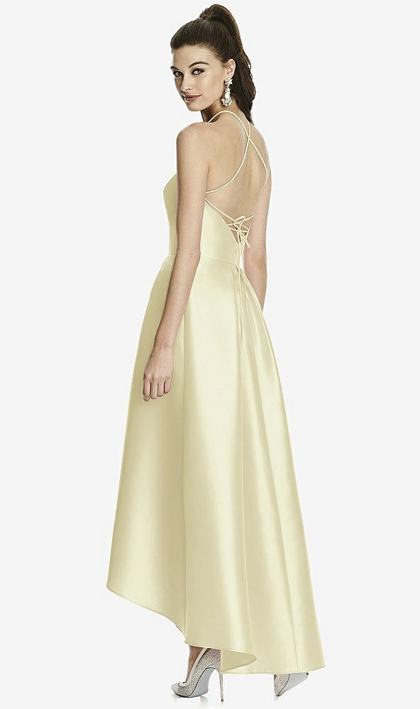 Back View - Butter Yellow Alfred Sung Style D741