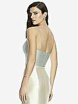 Rear View Thumbnail - Willow Green Dessy Bridesmaid Top T2979