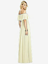 Rear View Thumbnail - Butter Yellow After Six Bridesmaid Dress 6763