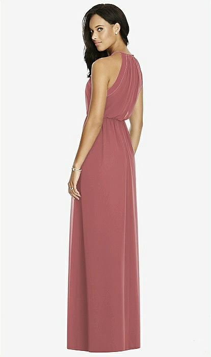 en creme maxi dress Krissy Cream Mesh Strapless Maxi Dress - US 8