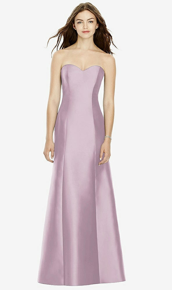 Front View - Suede Rose Bella Bridesmaids Dress BB104