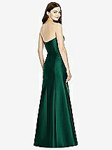 Rear View Thumbnail - Hunter Green Bella Bridesmaids Dress BB104