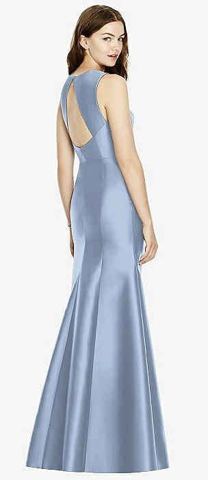 peau de soie bridesmaid dresses Peach Satin Split Bridesmaid Dresses Sequins Off The Shoulder – Lisposa