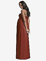 Rear View Thumbnail - Auburn Moon Dessy Collection Maternity Bridesmaid Dress M434