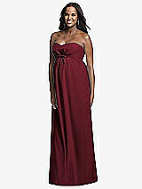 Front View Thumbnail - Cabernet Dessy Collection Maternity Bridesmaid Dress M434