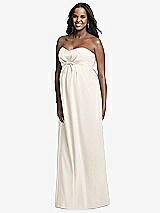 Front View Thumbnail - Ivory Dessy Collection Maternity Bridesmaid Dress M434