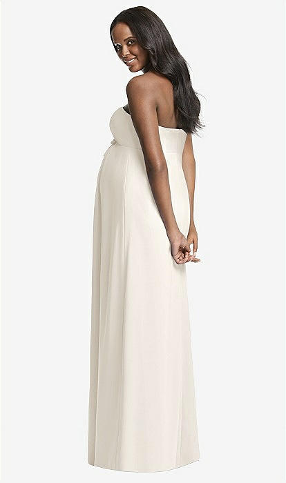 Dessy Collection Maternity Bridesmaid Dress M434 In Ivory | The Dessy Group