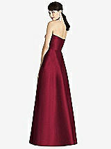 Rear View Thumbnail - Burgundy Alfred Sung Style D749
