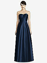 Front View Thumbnail - Midnight Navy Alfred Sung Style D749