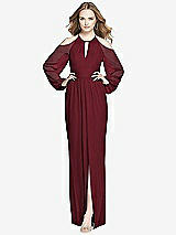 Front View Thumbnail - Cabernet Dessy Bridesmaid Dress 3018