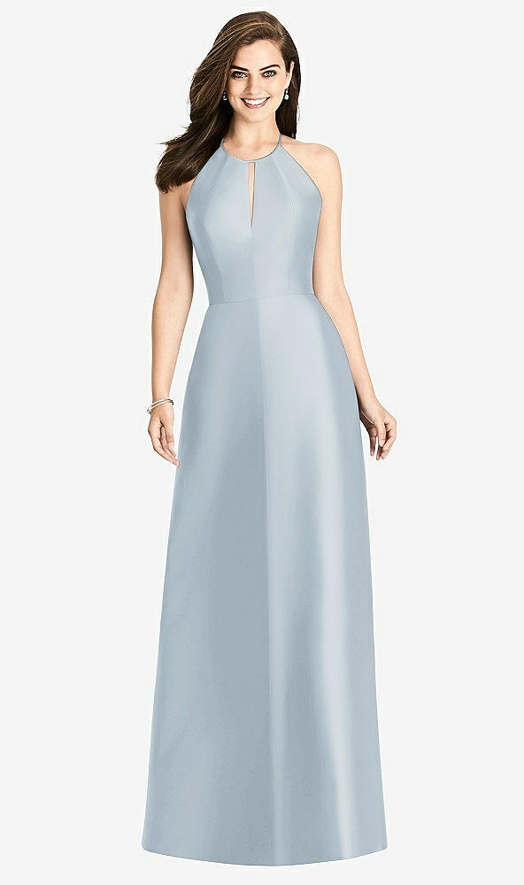 Back View - Mist Bella Bridesmaids Dress BB115