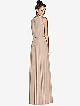 Rear View Thumbnail - Topaz Dessy Bridesmaid Dress 3006