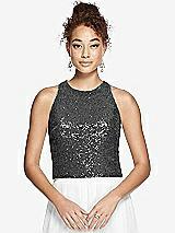 Front View Thumbnail - Stardust Dessy Bridesmaid Top T3008