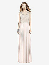Front View Thumbnail - Blush & Ivory After Six Bridesmaid Dress 6773
