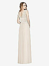 Rear View Thumbnail - Oat & Ivory After Six Bridesmaid Dress 6773