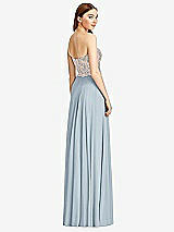 Rear View Thumbnail - Mist & Cameo Studio Design Bridesmaid Dress 4529
