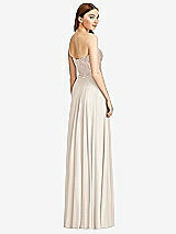Rear View Thumbnail - Oat & Cameo Studio Design Bridesmaid Dress 4529
