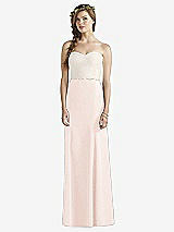 Front View Thumbnail - Blush & Ivory Social Bridesmaids Dress 8191